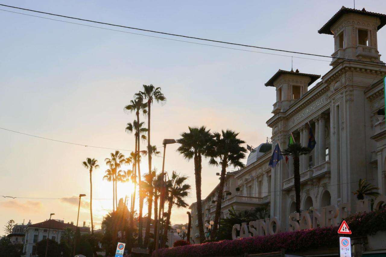 H11 Sanremo Casino - Centro - Parcheggio Lägenhet Exteriör bild